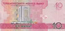 Turkménistan 10 Manat - Magtymguly Pyragy - 25ème anniversaire de la neutralité - 2020 - NEUF - P.NEW