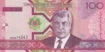 Turkmenistan 100 Manat - S. Niazov - Building - 2005 - P.18