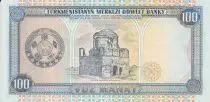 Turkmenist&aacute;n 100 Manat S.Niazov - Palacio Presidencial - 1995