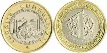 Turquia 1 Lira Ste Sophia Church - 2020 Bimetal - AU