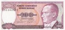 Turquia 100 Turk Lirasi - Pdt Ataturk - ND (1984) - Serial C - P.194a