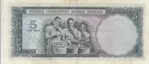 Turquia 5 Lirasi - Waterfall - 1976 - Serial H