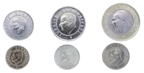 Turquia Set of 6 Coins - Turkey 2021-2022 - AU