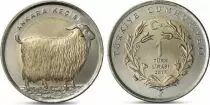 Turquie 1 Lira Ch&egrave;vre - 2015