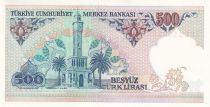 Turquie 500 Turk Lirasi - Pdt Ataturk - ND (1983) - Série E - P.195