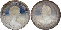 Tuvalu 10 Dollars, Reine Mère - 1980 - Argent