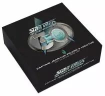 Tuvalu Capitaine Picard et Locutus - 30 ans Star Trek the next Generation - 1 Dollar Argent (1 once) Tuvalu 2017