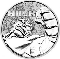 Tuvalu Hulk le super-héros Marvel  pièce d\'1 once argent .999 ? Bullion 2019