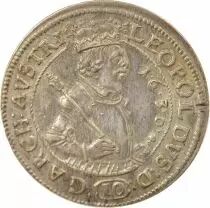 Tyrol Leopold V - 10 Silver Kreuzer - 1630 Hall