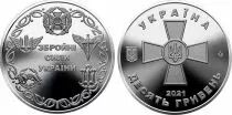 Ucraina 10 Hryven - Armed Forces - 2021 - AU