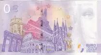 Ucrania 0 Euro - Peace for Ukraine - Monuments - 2022