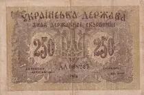 Ucrania 250 Karbovantsiv - 1918 - P.39