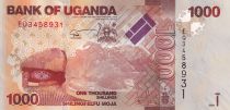 Uganda 1000 Shillings - Antelopes - 2021 - Serial EQ - P.NEW