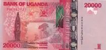 Uganda 20000 Shillings - Buffalos - 2021 - Serial BR - P.NEW