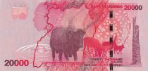 Uganda 20000 Shillings - Buffalos - 2021 - Serial BR - P.NEW