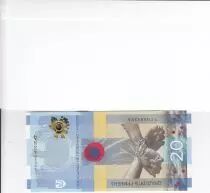 Ukraine 20 Hryven 2023 - Remenber - We will not Forgive IN ENVELOPPE