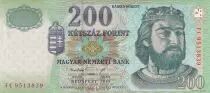 Ungarn 200 Forint - Karoly Robert - Castle - 2003 - Serial FC - P.187c