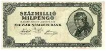 Ungheria 100 000 000 B-Peng&ouml; 1946