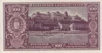 Ungheria 100 Peng&ouml; - Matyas - 1945 - XF - P.111