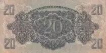 Ungheria 20 Pengo - Russian occupation - 1944 - Serial BO - P.M6b