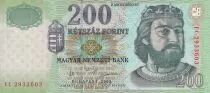 Ungheria 200 Forint - Karoly Robert - Castle - 2003 - Serial FC - P.187c