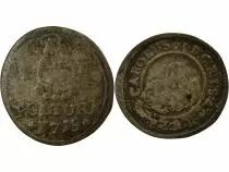 Ungheria Poltura - Hungary - Charles III - 1715
