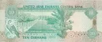 United Arab Emirates 10 Dirhams -  Arab dagger - Palm Tree - 2017 - UNC - P.27e