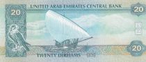 United Arab Emirates 20 Dirhams - Dubai Creek Golf and Yacht Club center - Boat - 2016 - UNC - P.28d