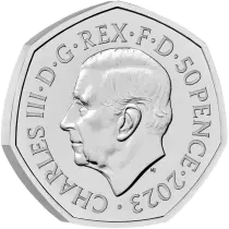 United Kingdom  75 years of the National Health Service - 50 Pence 2023 BU