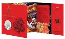 United Kingdom  Year of the Dragon - 5 Pounds 2024 BU
