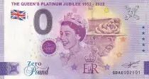 United Kingdom 0 Euro - Jubil&eacute;e - 2022