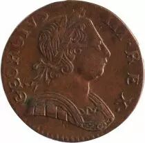United Kingdom 1/2 Penny Georges III