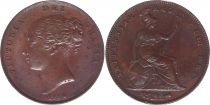 United Kingdom 1 Penny Victoria - 1854 on 3