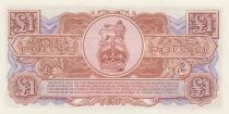 United Kingdom 1 Pound - British Military Authority - 1956