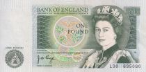 United Kingdom 1 Pound - Queen Elizabeth II - Isaac Newton - ND (1978-1980) - P.377a