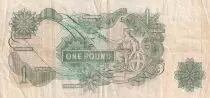 United Kingdom 1 Pound - Queen Elizabeth II - ND (1966-1970) - P.374g