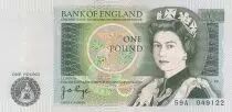 United Kingdom 1 Pound - Queen Elizabeth II - ND (1966-1970) - Serial 59A - P.377a