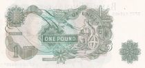 United Kingdom 1 Pound - Queen Elizabeth II - ND (1970)