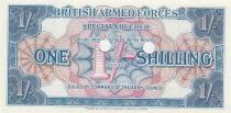 United Kingdom 1 Shilling - British Military Authority - 1956