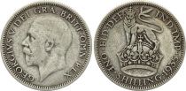 United Kingdom 1 Shillings Various years - Coat of arms, George V, silver - Britain Crest