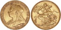 United Kingdom 1 Souverain - Queen Victoria - Gold - 1898