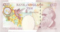 United Kingdom 10 Pounds - Elisabeth II - Ch. Darwin - 2012 - P.389d