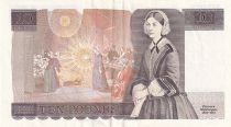 United Kingdom 10 Pounds - Elizabeth II - Florence Nightingale - ND (1988-1991) - Serial HN - P.379e