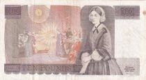 United Kingdom 10 Pounds - Elizabeth II - ND (1975-1992) - CR Series