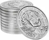 United Kingdom 2 Pounds - 1 oz Silver - Maid Marian - 2022