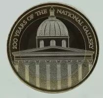 United Kingdom 2 Pounds - Charles III - National Gallery - 2024