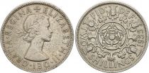 United Kingdom 2 Shillings Various years - Coat of arms, Elisabeth II