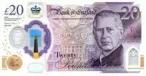 United Kingdom 20 Pounds - Charles III - Sir Winston Churchill - Westminster palace - Polymer - 2023 (2024)