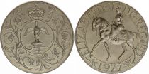 United Kingdom 25 Pence Elisabeth II - Silver jubilee 1947-1977 - KM.920 - 25 years of Reign
