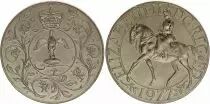 United Kingdom 25 Pence Elisabeth II - Silver jubilee 1947-1977 - KM.920 - 25 years of Reign
